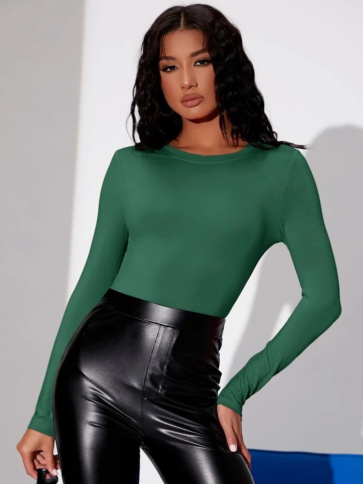 Sage Green Bodysuit