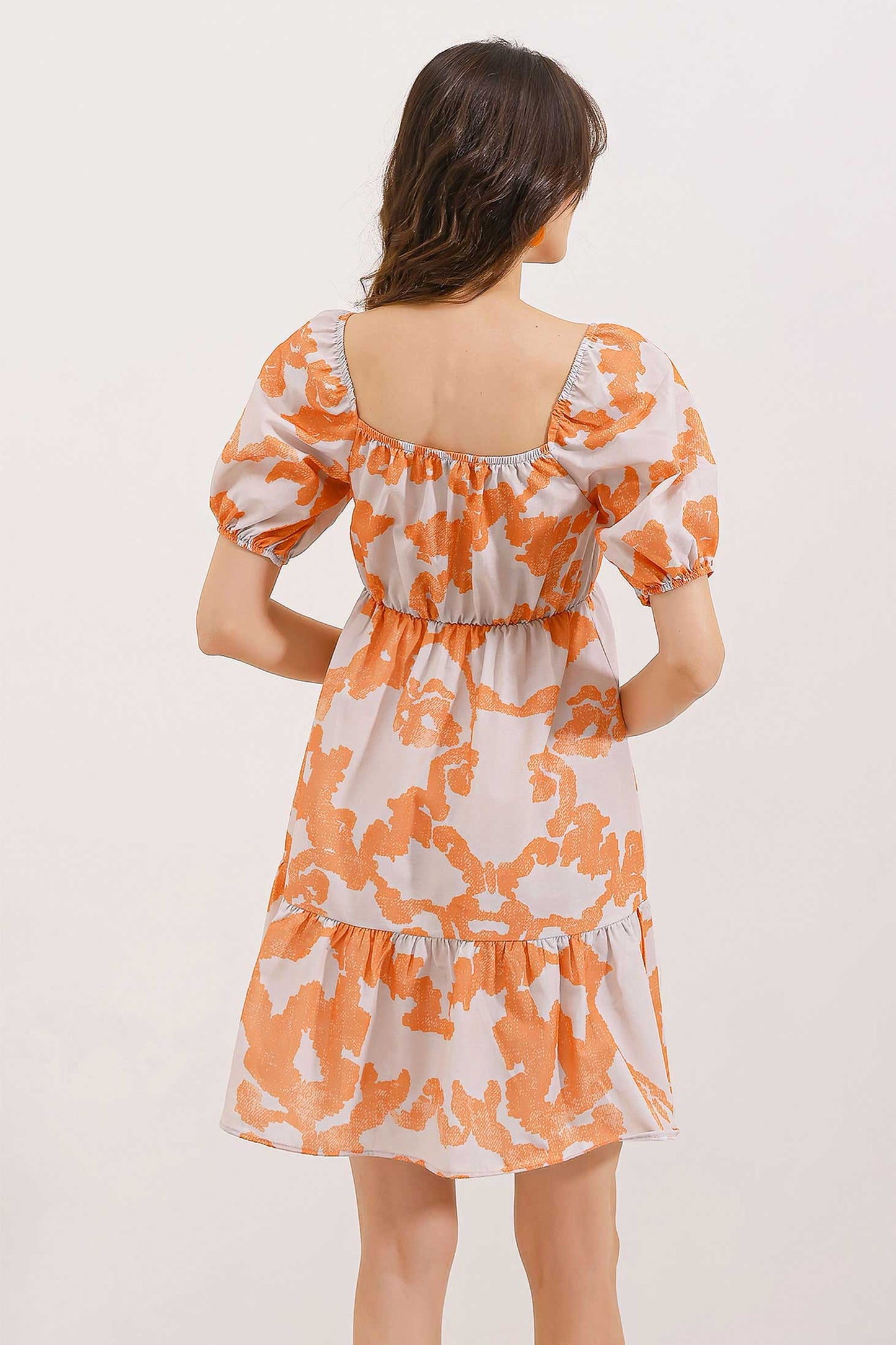 Fruity Flared Dress