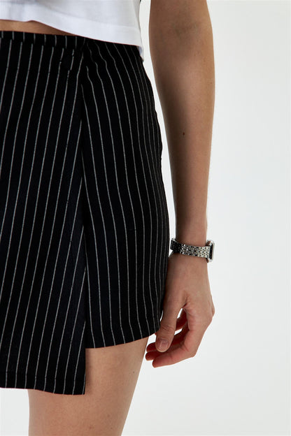 Striped Mini Skirt